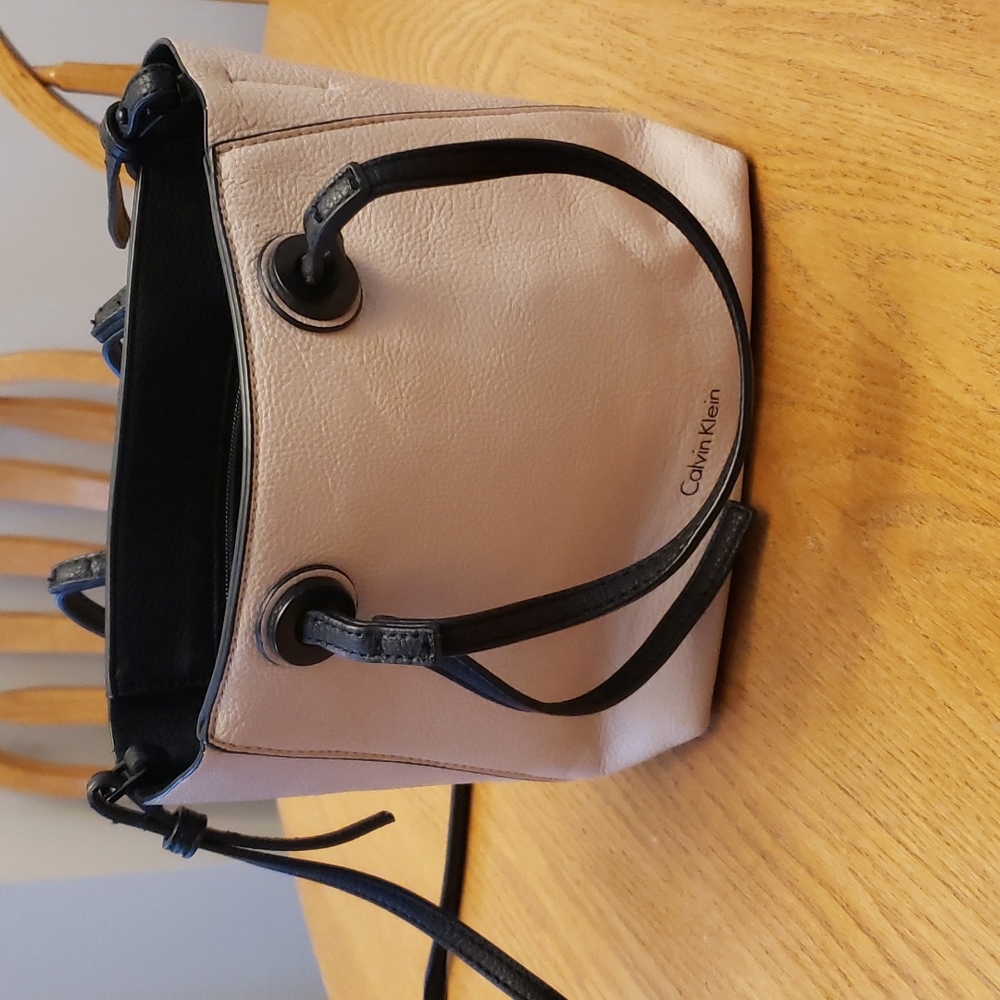 Cute pink and black bag